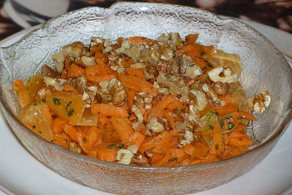 Orangen-Möhren-Salat