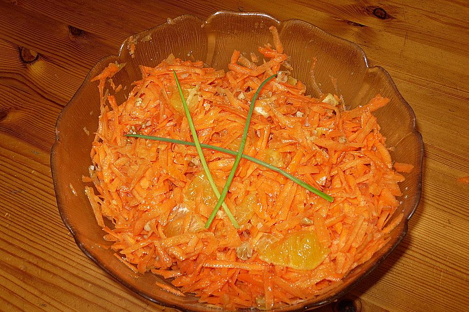 Orangen-Möhren-Salat