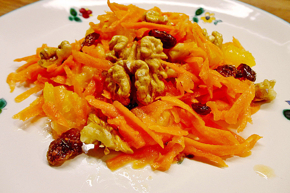 Orangen-Möhren-Salat