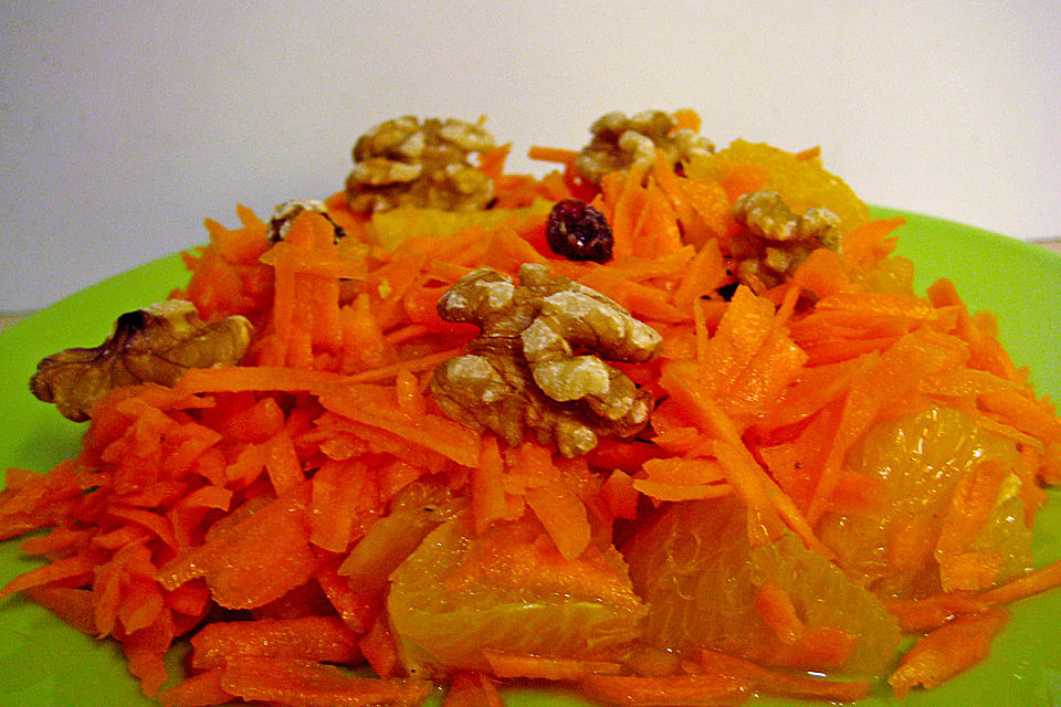 Orangen-Möhren-Salat