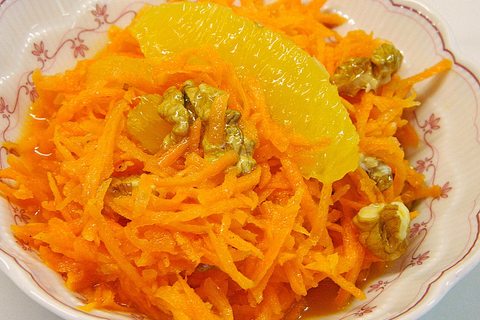 Orangen-Möhren-Salat