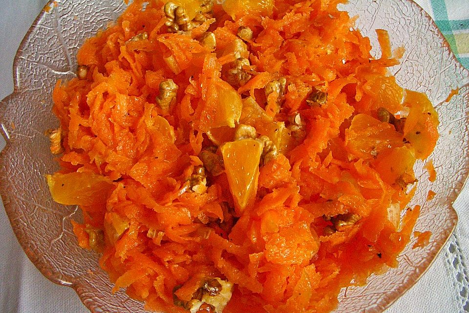 Orangen-Möhren-Salat