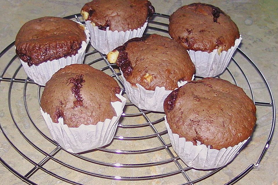 Double Chocolate Muffins