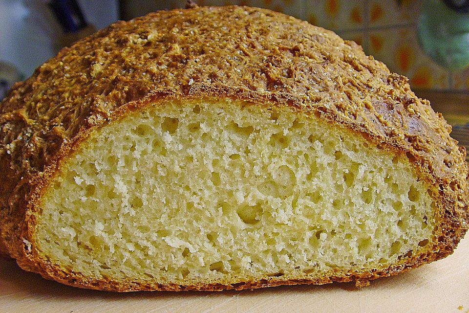 Quarkbrot oder Quarkbrötchen