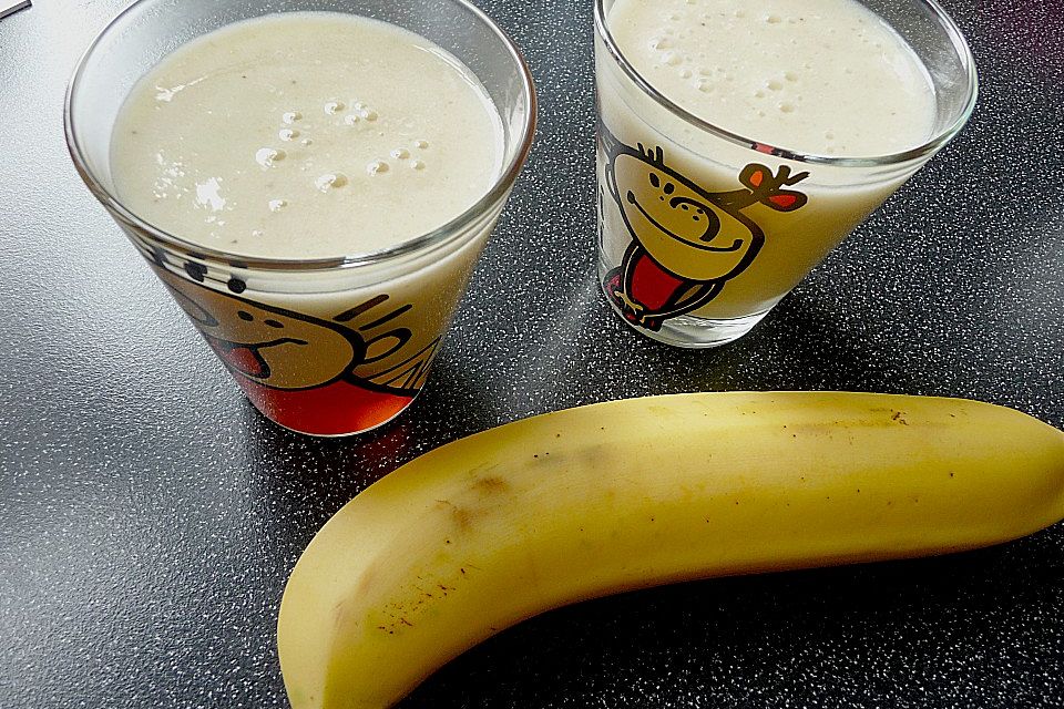 Bananenmilch