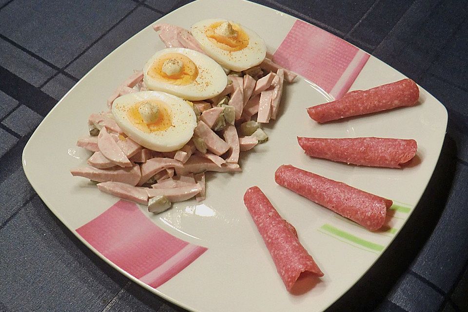 Mausis Fleischsalat