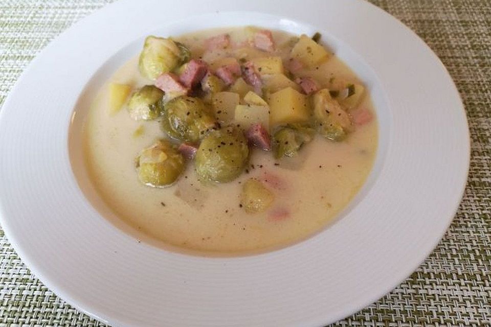 Rosenkohlsuppe