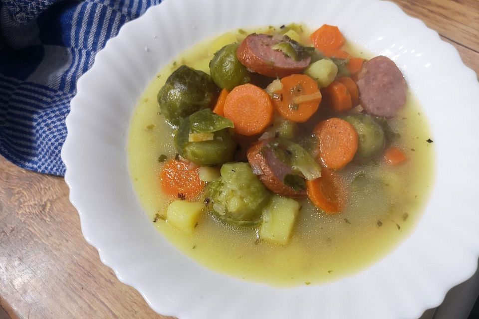 Rosenkohlsuppe