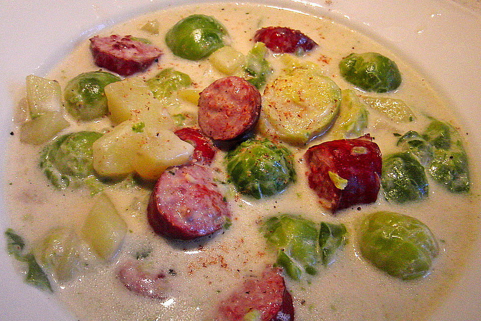 Rosenkohlsuppe