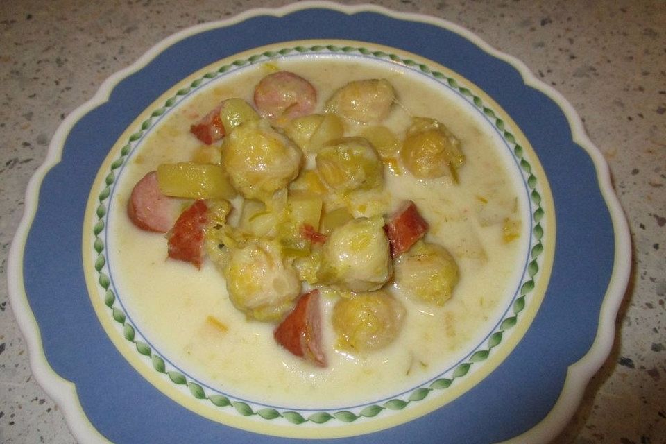 Rosenkohlsuppe