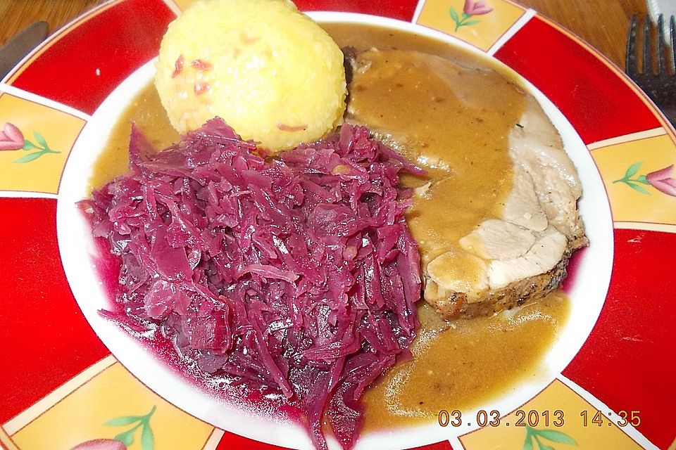 Schweinebraten Tessiner Art