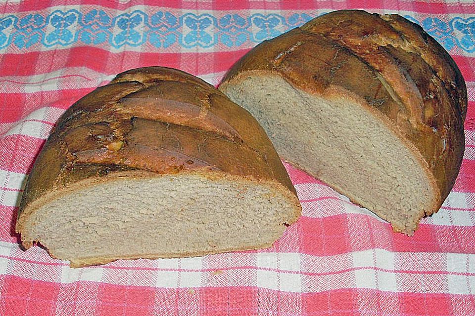 Einfaches Bauernbrot