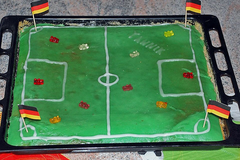 Fußballtorte