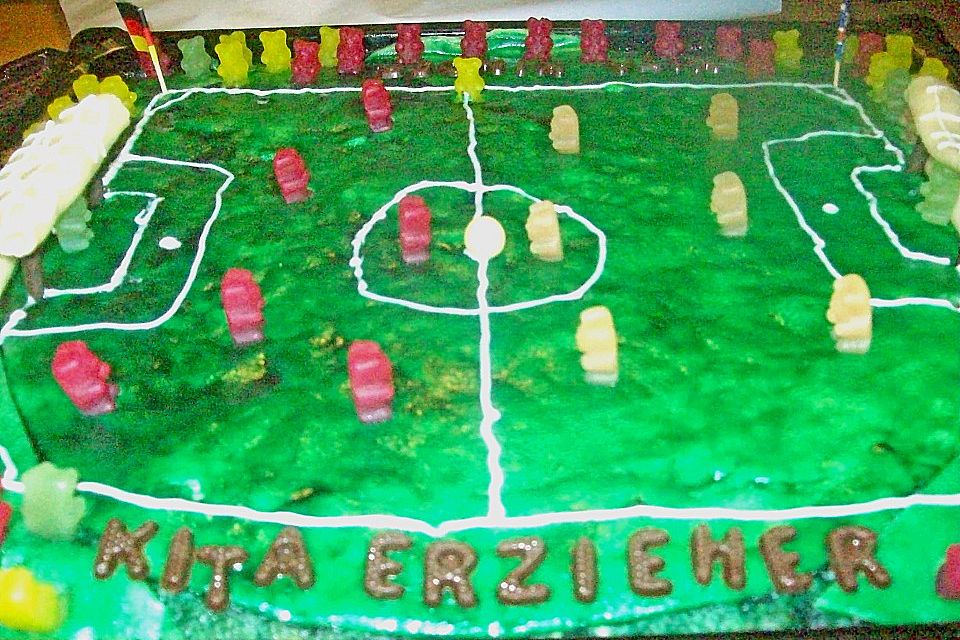 Fußballtorte