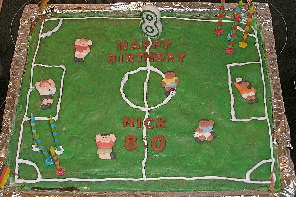 Fußballtorte