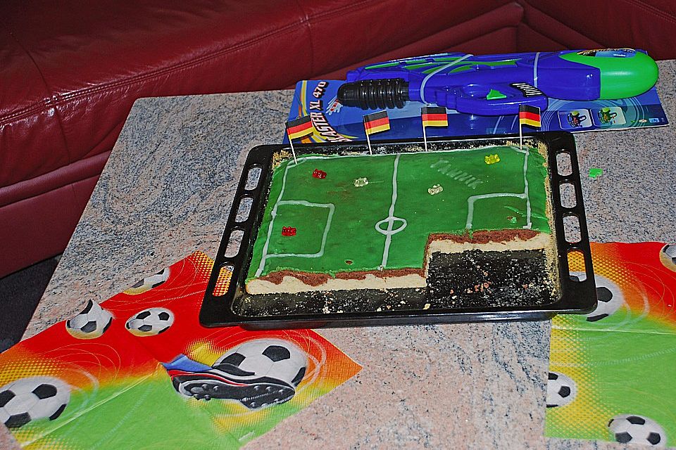 Fußballtorte