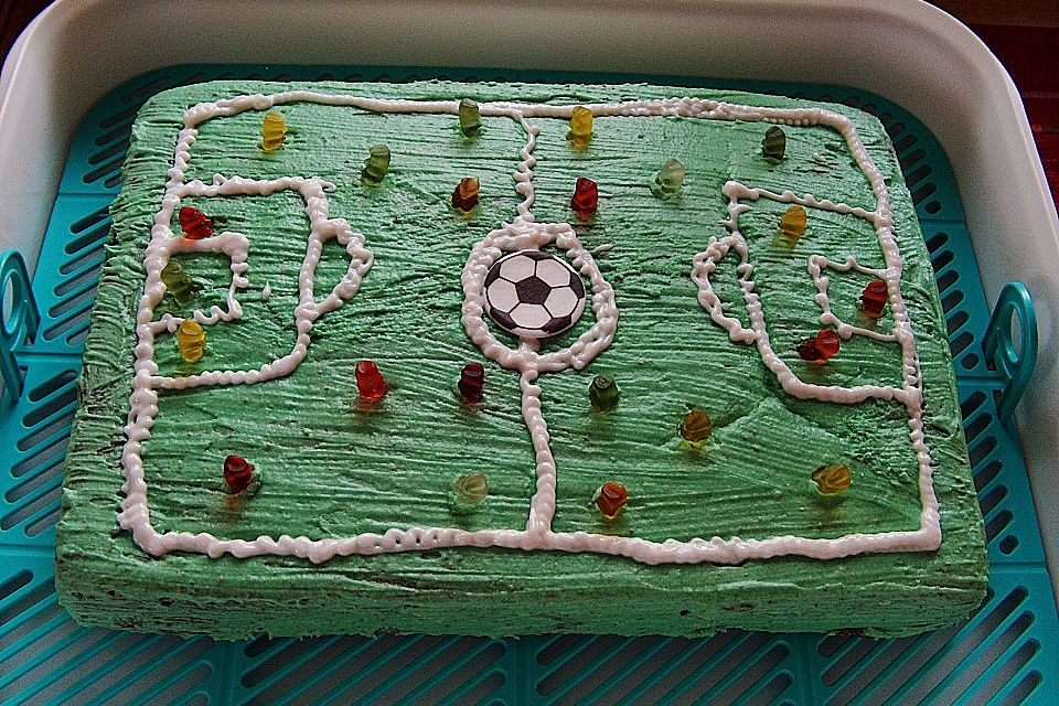 Fußballtorte