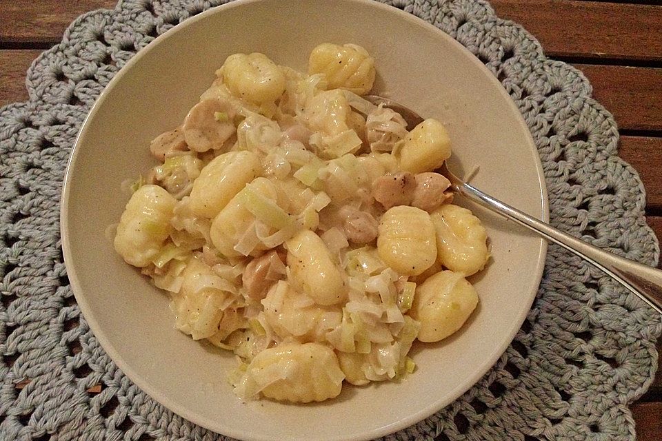 Cremige Gnocchi - Pfanne