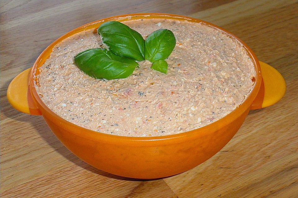 Tomaten - Feta - Dip