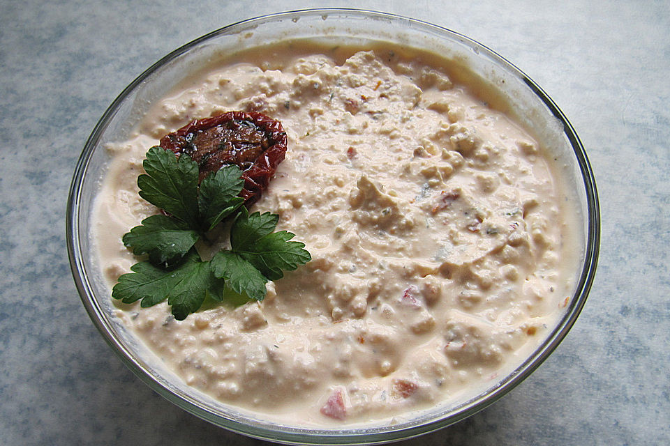 Tomaten - Feta - Dip