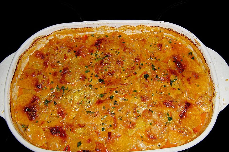 Paprika - Chili - Kartoffelgratin