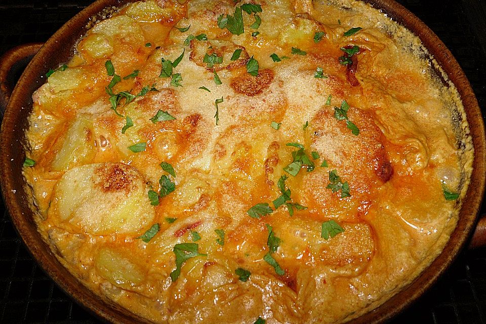 Paprika - Chili - Kartoffelgratin