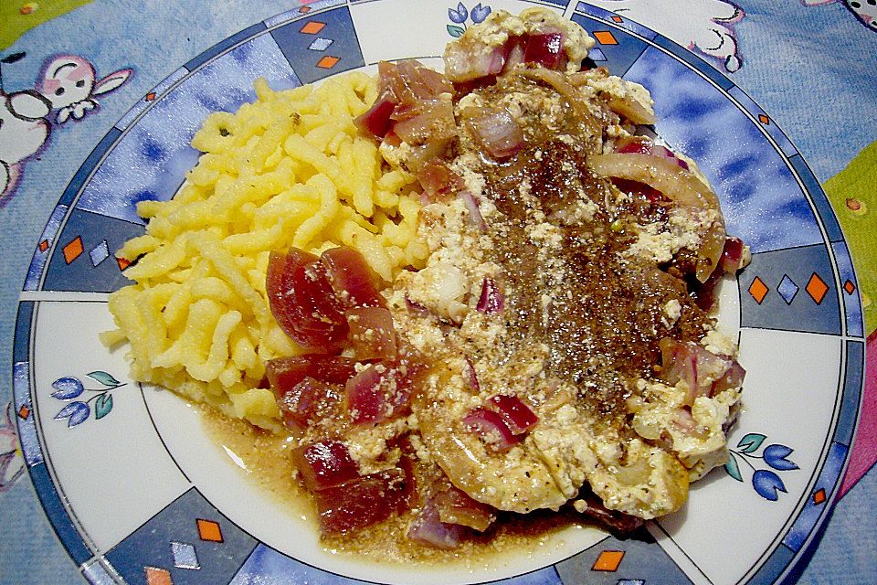 Böhmischer Zwiebelrostbraten