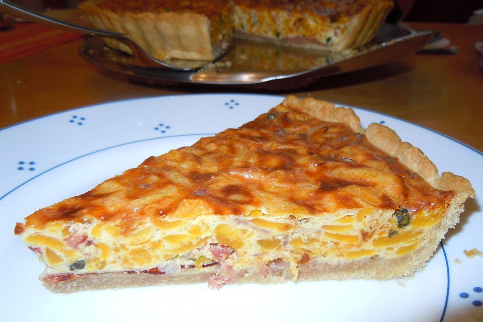 Kürbisquiche