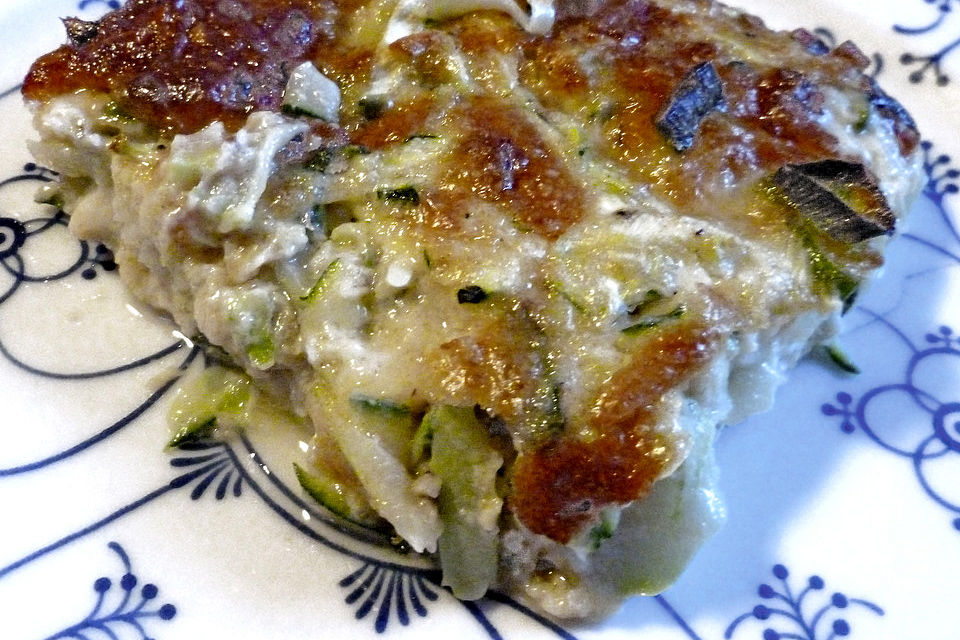 Zucchini - Käse - Kuchen