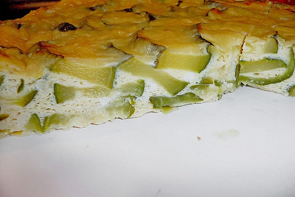 Zucchini - Käse - Kuchen