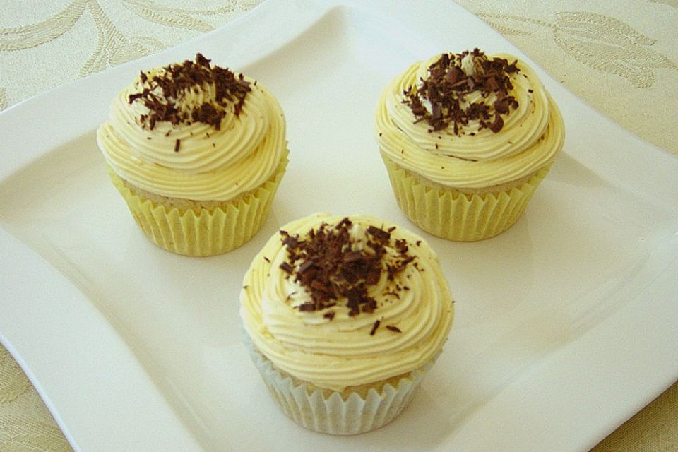 Tiramisu - Cupcakes mit  Mascarponecreme