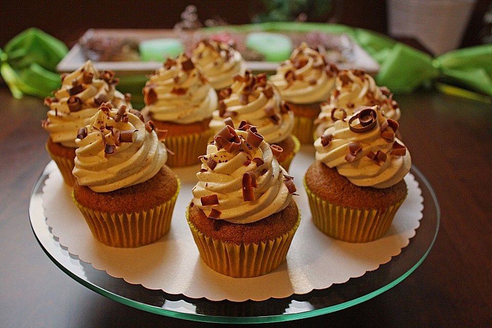 Tiramisu - Cupcakes mit  Mascarponecreme