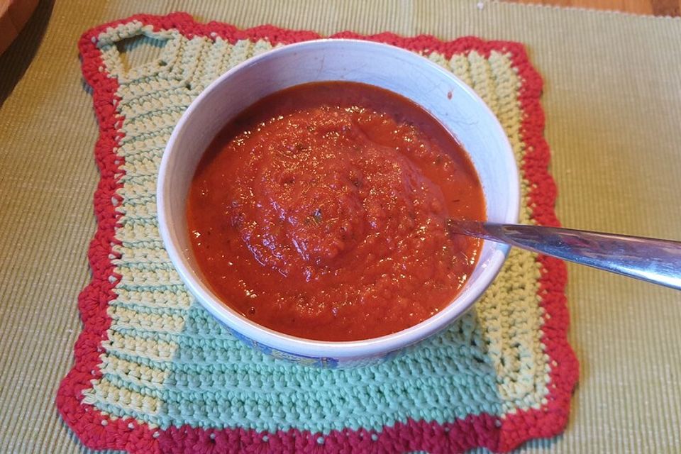 Tomatensauce für Pizza