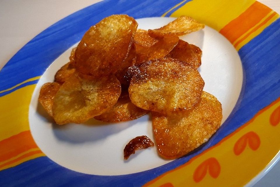 Kartoffelchips selbstgemacht