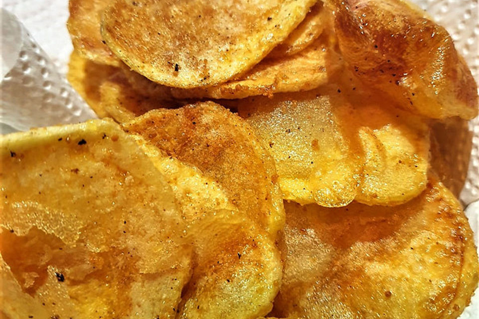 Kartoffelchips selbstgemacht