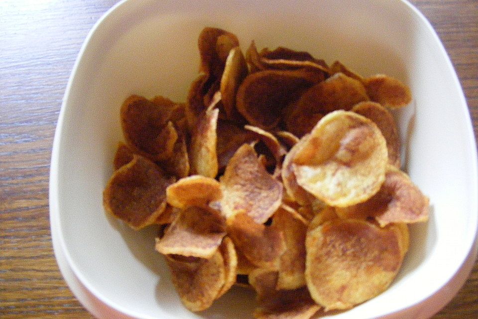 Kartoffelchips selbstgemacht