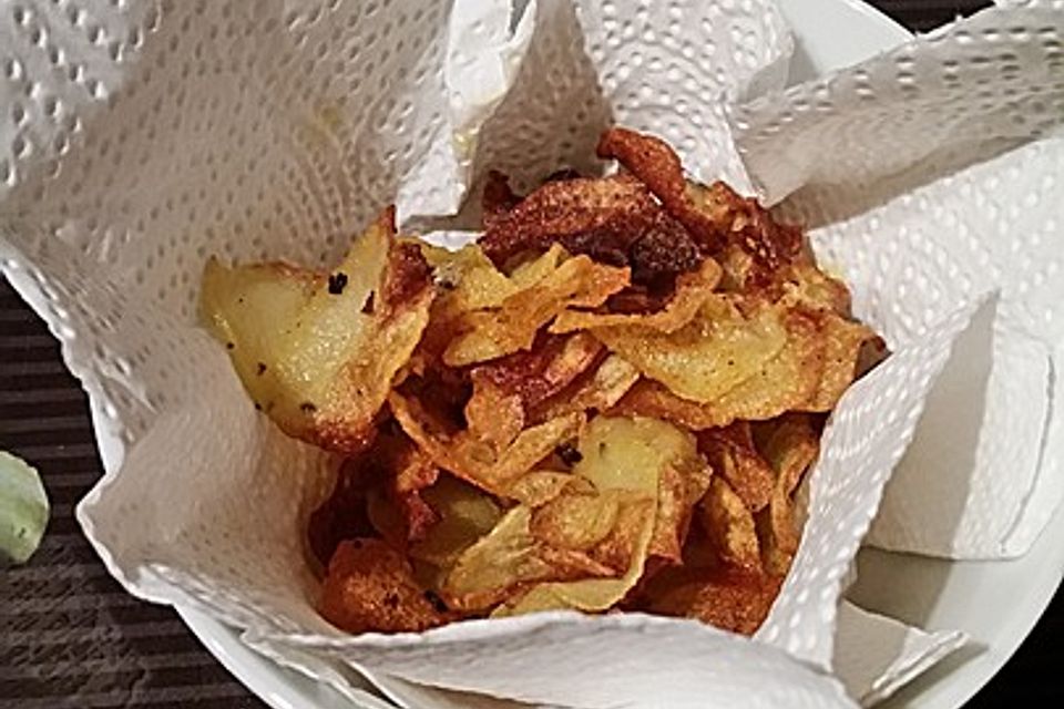 Kartoffelchips selbstgemacht