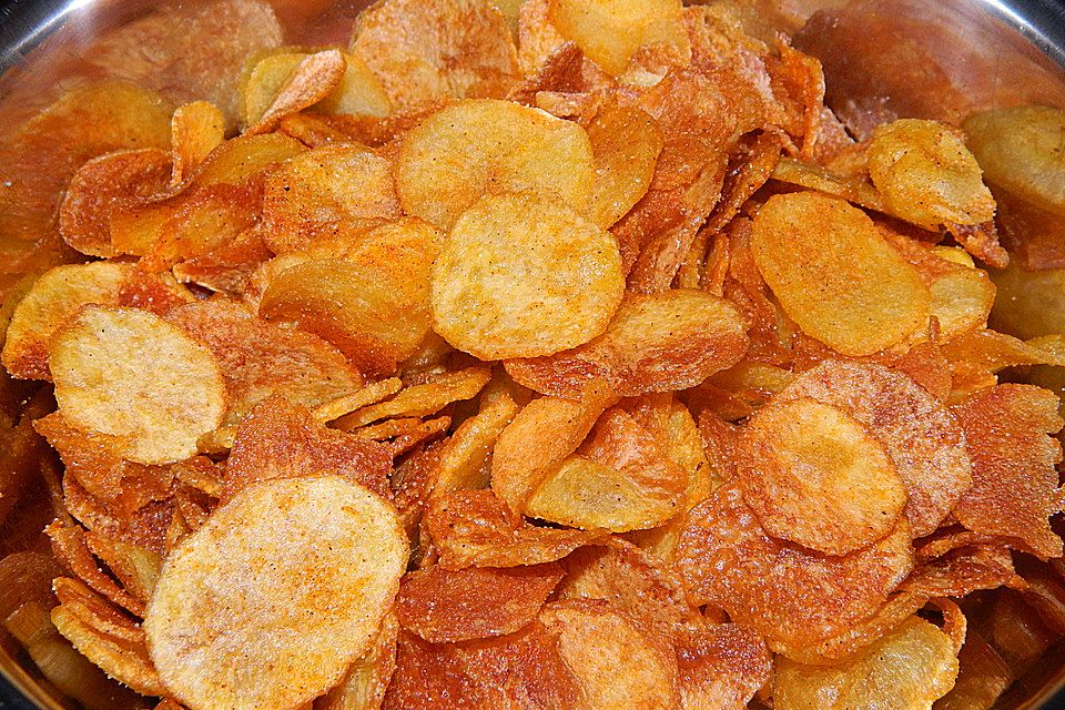 Kartoffelchips selbstgemacht