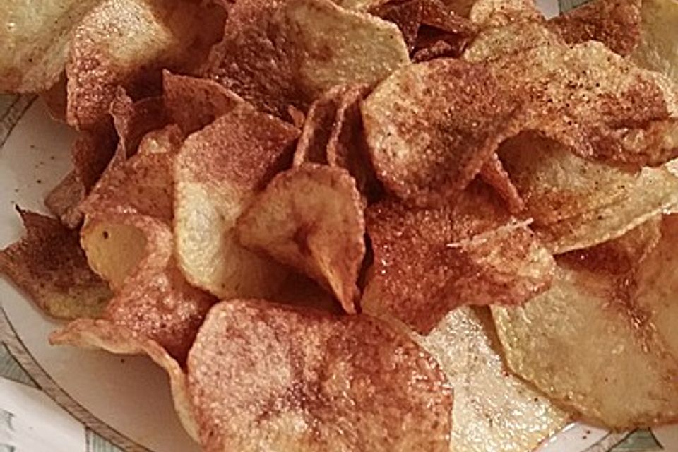 Kartoffelchips selbstgemacht