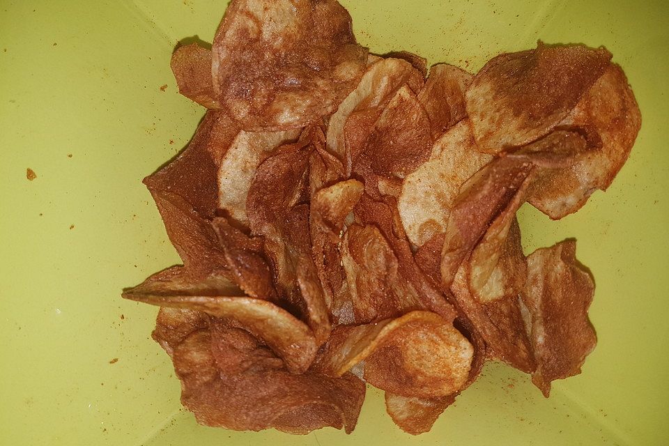 Kartoffelchips selbstgemacht