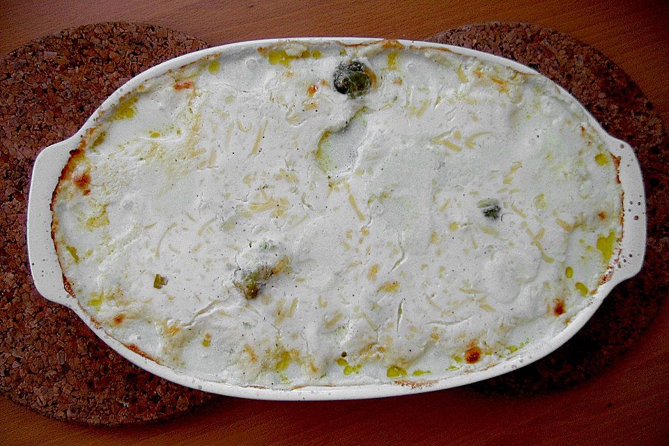 Rosenkohl, überbacken