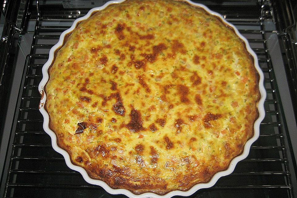 Kürbis-Quiche