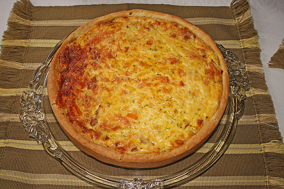 Kürbis-Quiche