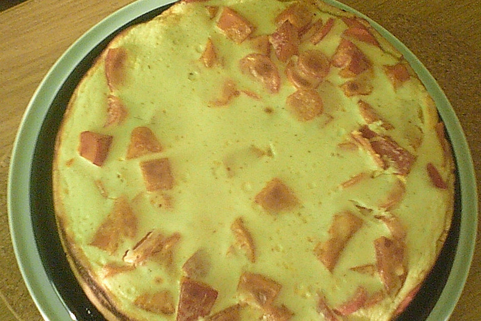 Kürbis-Quiche