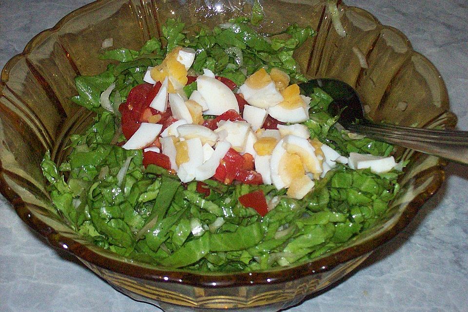 Endiviensalat mit Tomaten