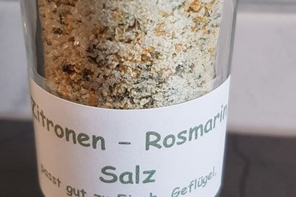 Zitronen - Rosmarin - Salz