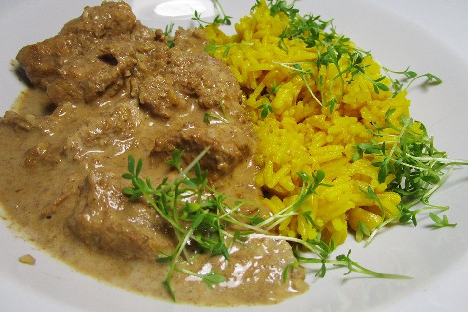 Indisches Hähnchen - Korma