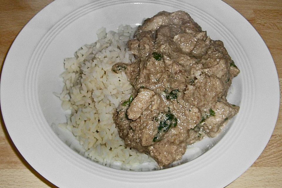 Indisches Hähnchen - Korma