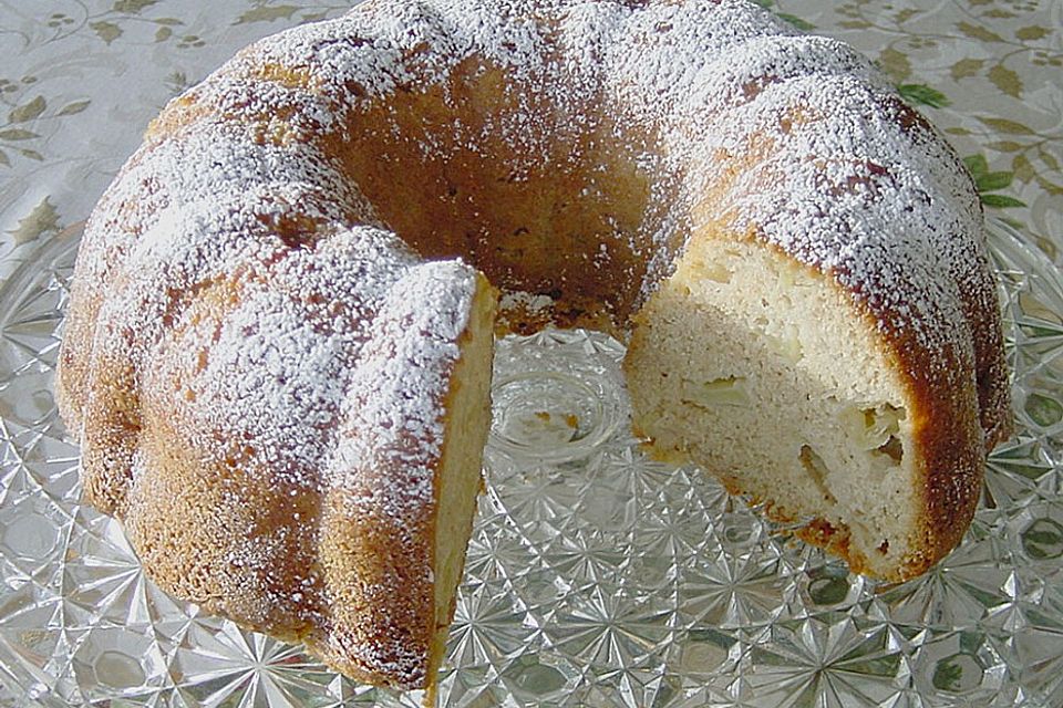 Apfelkuchen mit feinen Gewürzen