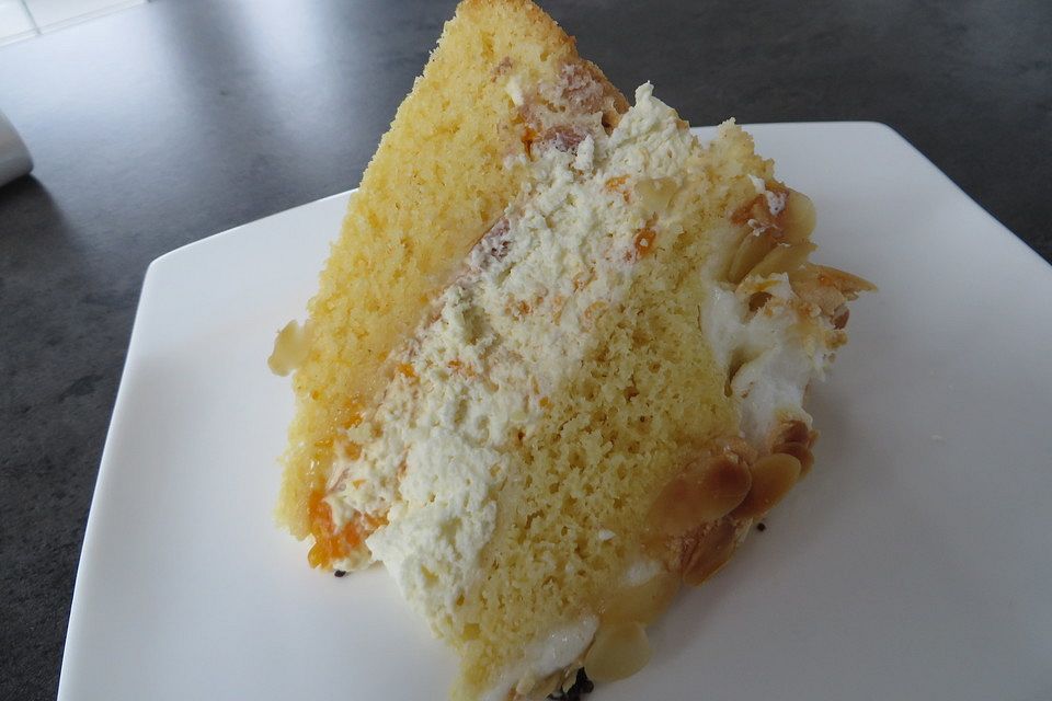 Bienenstich - Mandarinen - Torte